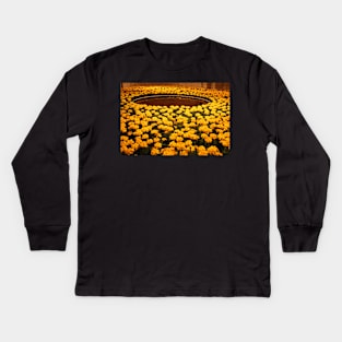 YELLOW POOL Kids Long Sleeve T-Shirt